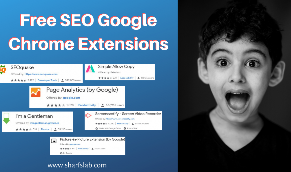 Free SEO Google Chrome Extensions