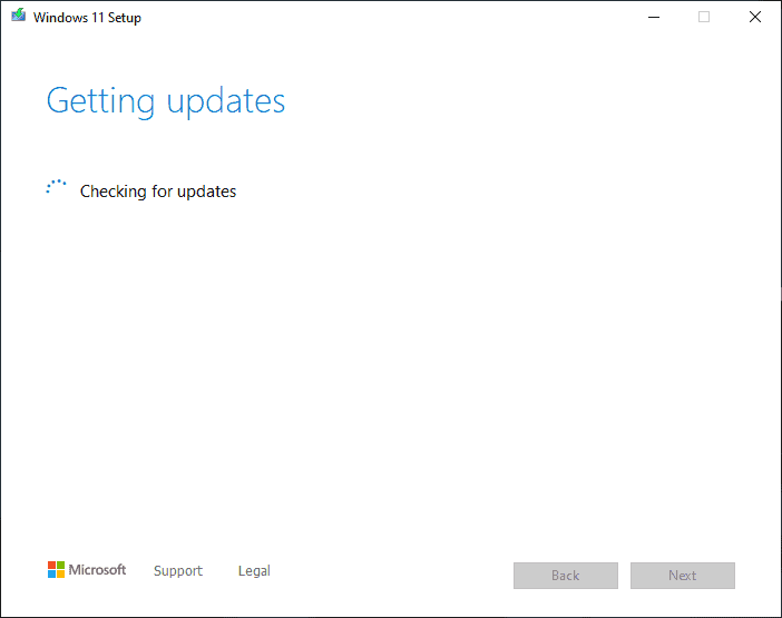 Windows 11 Checking for Updates