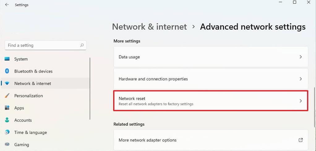 How to Fix Windows 11 Wi-Fi Not Working Issue - Network Reset